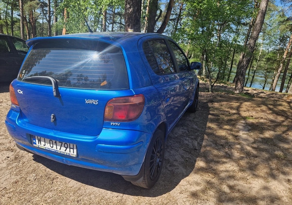 Toyota Yaris cena 7900 przebieg: 260000, rok produkcji 2003 z Piła małe 352